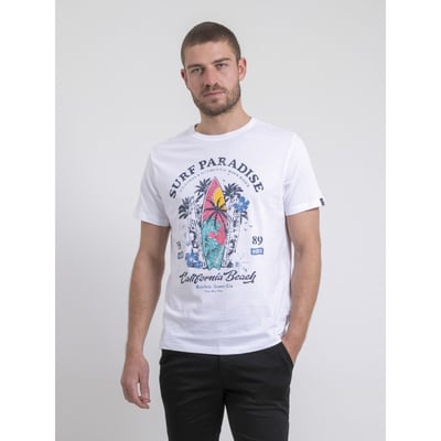 T-shirt Col Rond Pur Coton Noukiwi RITCHIE