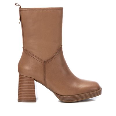 Bottines en cuir avec talon de 8 cm CARMELA