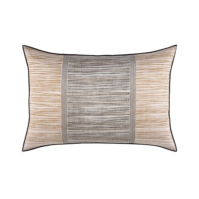 Taie d'oreiller en satin de coton beige, TAMAN BOSS HOME