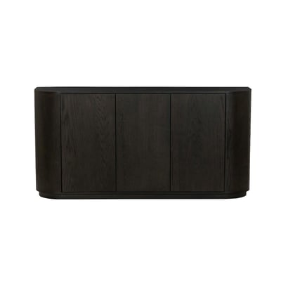Buffet massif 3 portes en chêne, largeur 170 cm LOREN PIER IMPORT