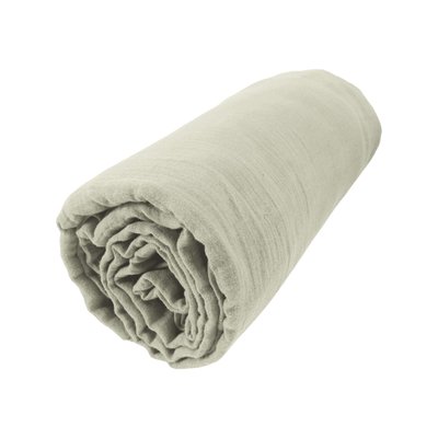 Drap housse gaze de coton TERRE DE NUIT