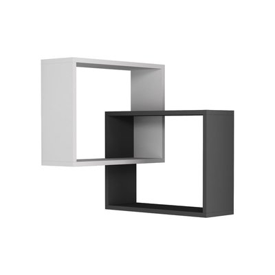 Etagère murale d'angle 2 étagères H68 cm - Ring CALICOSY