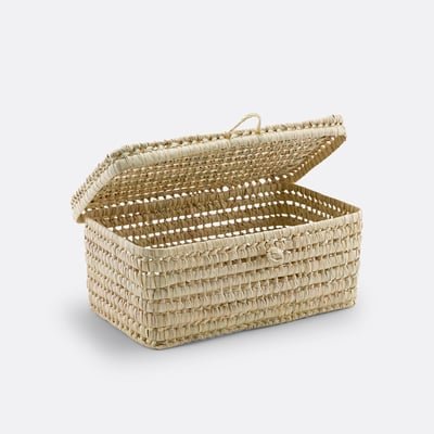 Ghada 47cm Woven Palm Leaf Trunk LA REDOUTE INTERIEURS