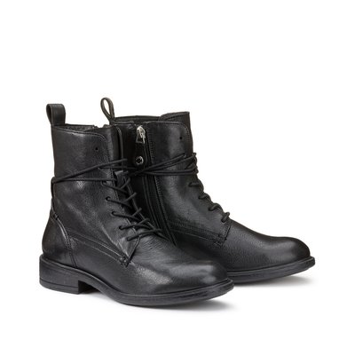 Stivaletti stringati pelle deals
