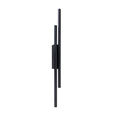 Applique LED noire épurée en aluminium - GALI KOSILUM