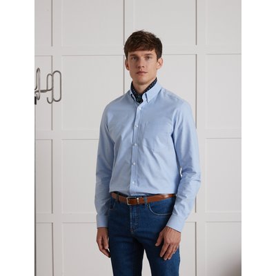 Chemise Oxford Regular Fit en coton biologique CYRILLUS
