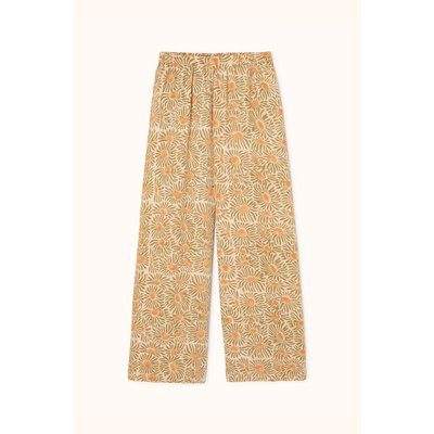 Hital loose fit trousers with print APACHES COLLECTIONS