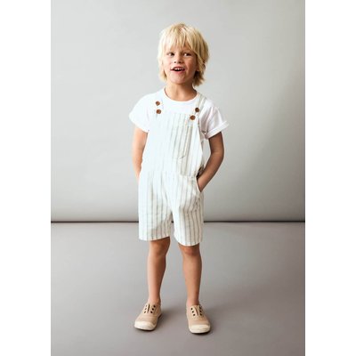 Salopette jean rayures MANGO BABY