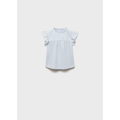 T-shirt détails ajourés MANGO BABY