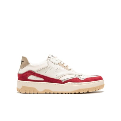 JAYDEN F ECRU+BORDEAUX KOST