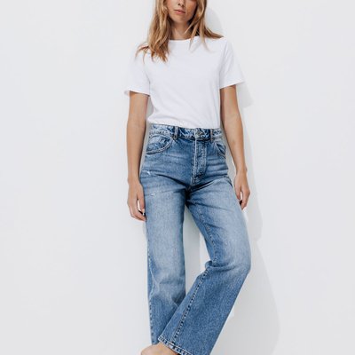 Jean boyfriend bleu clair 2025
