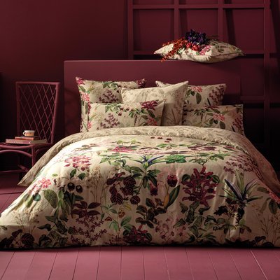 Housse de couette satin de coton 120 fils PARFUM D'ORCHIDEE GARNIER-THIEBAUT