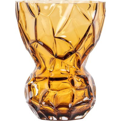 Vase décoratif ambré en verre soufflé style contemporain RECOLLECTION
