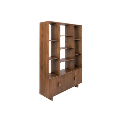 Bibliothèque en bois de manguier  AMARO MADE IN MEUBLES 