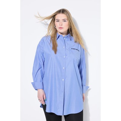 Chemisier oversize à rayures, poche brodée STUDIO UNTOLD