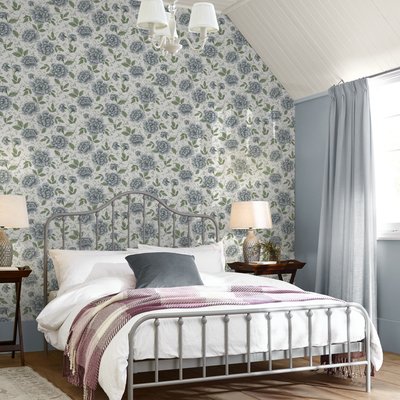 Papier peint Fleurs de pivoines Pickworth LAURA ASHLEY