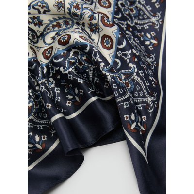 Foulard imprimé satiné MANGO