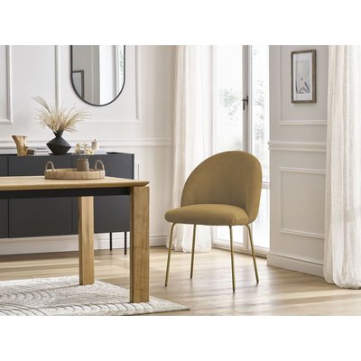 Chaise velours côtelé, LALIE BOBOCHIC