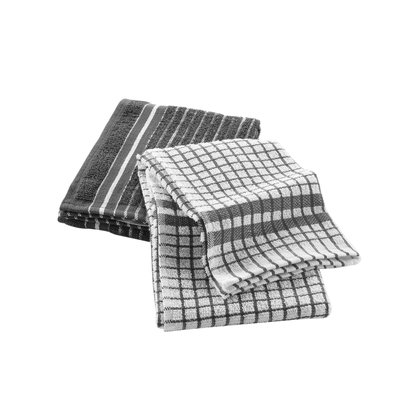 Lot de 2 torchons eponge Classico DOUCEUR D'INTÉRIEUR