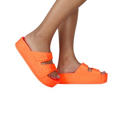 Mules compensées CAIPIRINHA NEON CACATOES