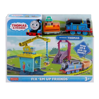 Fisher-price-thomas et ses amis-coffret sandy et ses amis MATTEL