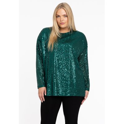 T-shirt ornementée à sequins YOEK