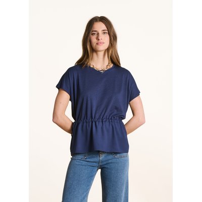 T-shirt ample bi-matière LA FEE MARABOUTEE