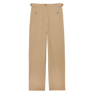 Pantalon à pinces Piotr en coton bio INES DE LA FRESSANGE PARIS