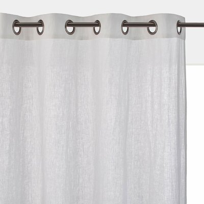 Rideau radiateur lin lavé à œillets, Onega LA REDOUTE INTERIEURS