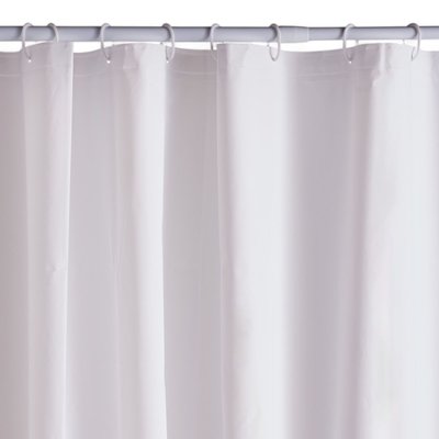 Rideau de douche PEVA uni BATHROOM UTILITY