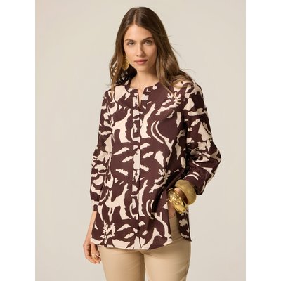 Chemise réalisée en coton fantaisie OLTRE