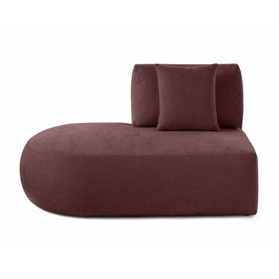 Module d'assise gauche en Tissu texturé - SANTORINI LISA DESIGN