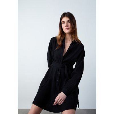 Robe chemise courte à nouer CONNY ETAM
