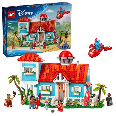 Disney La maison sur la plage de Lilo et Stitch LEGO