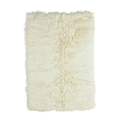 Tapis grec flokati original en laine tissé main - Flokos XXL THEKO