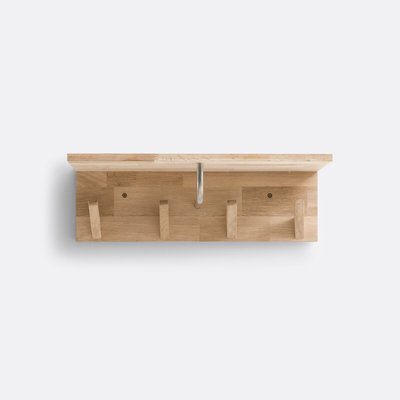 Perchero/estantería con 4 colgadores SLOFIA, roble claro LA REDOUTE INTERIEURS