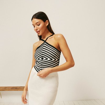 Top en crochet BAVAROLIZ UNDIZ