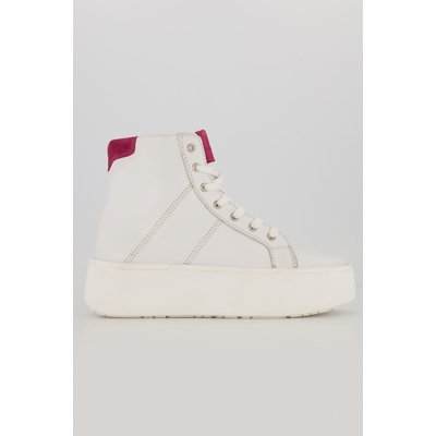 Sneakers en cuir, tige montante, largeur H ULLA POPKEN