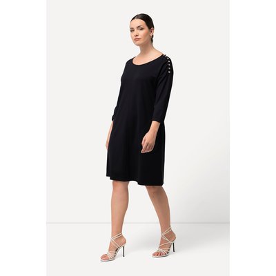 Robe midi point de Rome. Col bateau ULLA POPKEN