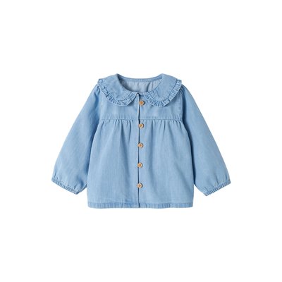 Blouse en denim léger VERTBAUDET