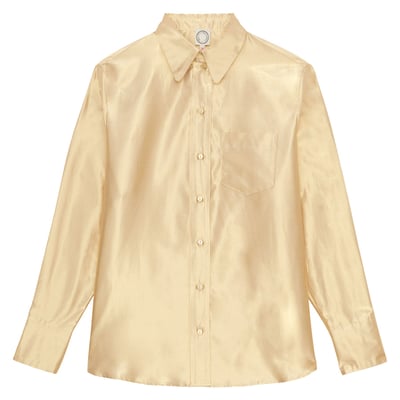 Chemise Maureen en coton doré INES DE LA FRESSANGE PARIS