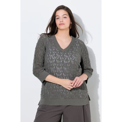Pull En Laine La Redoute – Taille M, Couleur Marron, Col Rond – Occasion Très Bon état