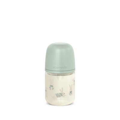 Biberon en verre avec tétine SX Pro 120 ml débit S WONDERLAND SUAVINEX