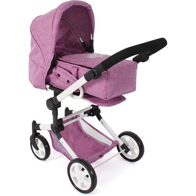 Poussette de poupée combinée JARA jean rose BAYER CHIC 2000