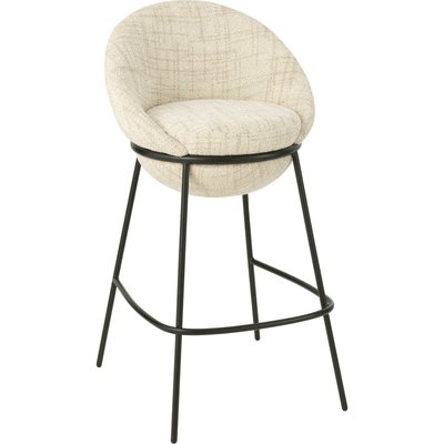Tabouret de bar élégant métal  assise confortable design RECOLLECTION