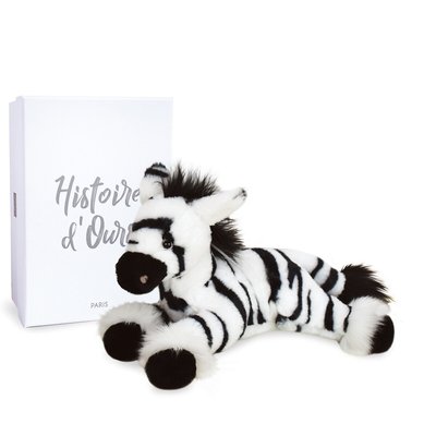 Peluche Zephir Le Zèbre 25 Cm HISTOIRE D'OURS
