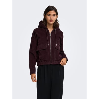 Blouson Court En Velours ONLY