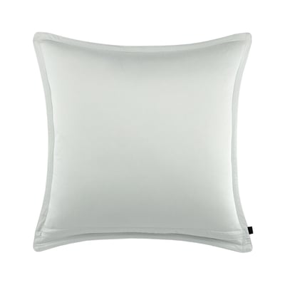 Taie d'oreiller en satin de coton bleu, LATTICE BOSS HOME