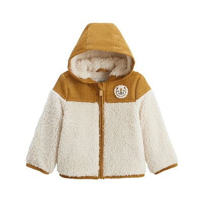 Veste enfant intérieur polaire avec capuche Charly PETIT BEGUIN