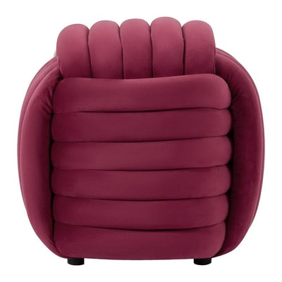 Pouf noeud velours ZAGO